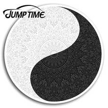 Adesivos de vinil com tempo de pular para yin yang philosophy, adesivo de laptop, bagagem, presente, decalque, pára-brisa traseiro, acessórios de carro à prova d'água 2024 - compre barato