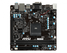 MSI AM1I Socket AM1 Motherboard DDR3 ram 32GB 1 x PCIe 2.0 x16 DVI-D Mini-ITX AM1 motherboard For Athlon X4 530 5150 cpus 2024 - buy cheap
