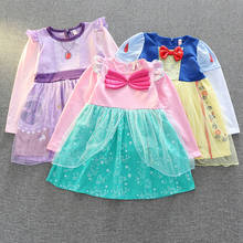 Halloween Girls Dress Kids Dresses For Baby Girls Little Mermaid Dress Toddler Girl Snow White Princess Dress Christmas Costume 2024 - buy cheap