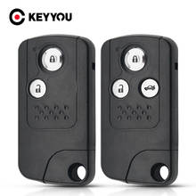 KEYYOU Smart Key Fob 2/3 Buttons Remote Key Shell Keyless Entry Case Replacement For Honda Civic Accord CR-V Odyssey 2013-2015 2024 - buy cheap