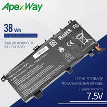 Apexway C21N1333 C21NI333 Bateria Do Portátil Para Asus TP550L TP550LA TP550LD TP550LJ Transformer Flip Book tp550 X454 2024 - compre barato