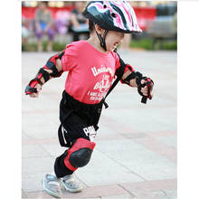 Новинка 6 шт./компл., детские велосипедные наколенники для катания на роликовых коньках, скейтборд, защитный чехол на запястье, защитное покрытие для скутера 2024 - купить недорого