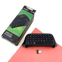 Portable Wireless Gaming Keyboard USB 2.4G Wireless Chatpad Message Keyboard for Xbox One Controller Black LHB99 2024 - buy cheap