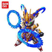 Bandai-figura de Gundam montada, modelo de tres reinos Chuangjie SD BB Warrior Q Edition, Sun Shangxiang Strike Rouge, Robot de juguete, regalo 2024 - compra barato