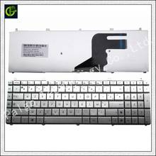 French AZERTY keyboard for Asus N55 N55SL N55SF N75 N75SF N75SF N75SL N75S N75Y N55X N55SF silver laptop FR 2024 - buy cheap