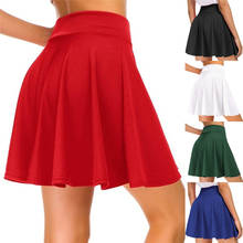 2022 Women Sports Tennis Dance Fitness Short Skirts Quick Drying Solid Female Lining High Waist Mini Golf Sporting Skirts 2024 - buy cheap