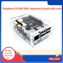 HiFi DAC expansion board with case for  Raspberry Pi 3B/3B+ 2024 - buy cheap