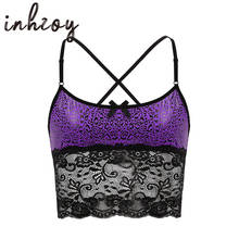 Men's Sissy Lingerie Lace Splice Leopard Printed Adjustable Straps Camisole Erotic Crop Tops Nightwear Male Sexy Gay Underwear 2024 - buy cheap