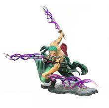 21cm Hot sale anime one piece Roronoa Zoro figurine Combat ver. PVC Action Figure Collection Model Toys Gift for kids 2024 - buy cheap