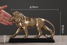 New resin Nordic retro minimalist creative lion ornaments home living room crafts decoration 2024 - buy cheap