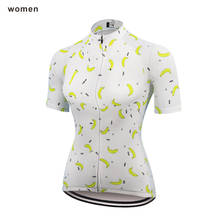 Camiseta de ciclismo clásica para mujer, jersey transpirable de manga corta para bicicleta de montaña y carretera, blusa de carreras para mujer 2024 - compra barato