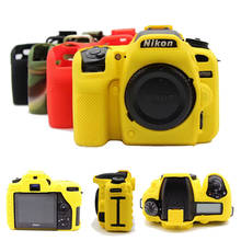 New Soft Silicone Rubber Camera Protective Body Cover Case Skin For Nikon D7500 DSLR Camera Protector 2024 - купить недорого