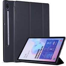 Capa de silicone para tablet, para samsung galaxy tab s6 10.5 de 10.5 ", capa em tpu com caneta 2024 - compre barato