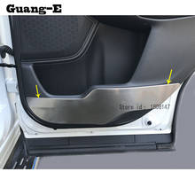 For Honda CRV CR-V 2017 2018 2019 2020 Car Sticker Door Trim Anti-Kick Pad Under Trim Frame Panel Moulding Hoods Parts 4pcs 2024 - buy cheap