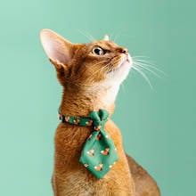 Xiaomi Pidan England Style Cats Bowties Collars Puppy Dogs Cats Bow Tie Lattice Type Necktie Small Cat Puppy Kitty Anti-strangle 2024 - buy cheap