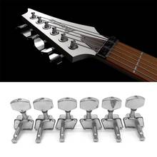 6Pcs Acoustic Guitar Machine Heads Knobs Folk Wooden Guitar String Tuning Pegs Tuner (3 Left + 3 Right) 2024 - buy cheap