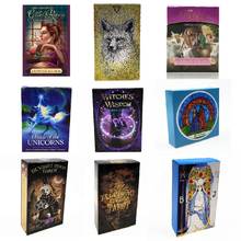 HOT Tarot Cards Oracle Guidance Lenormand Oracle Cards Divination Fate Tarot Deck Board Games For Family Party Playing Card Game 2024 - buy cheap