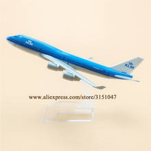 16cm Air Netherlands KLM Boeing 747 B747-400 Airlines Plane Model Alloy Metal Diecast Model Airplane Aircraft Airways Gift 2024 - buy cheap