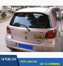 For Toyota vitz Spoiler High Quality ABS Material Car Rear Wing Primer Color Rear Spoiler For Toyota vitz Spoiler 2024 - buy cheap