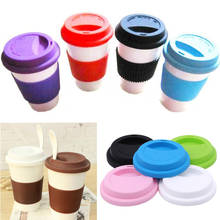 Silicone Insulation Leakproof Cup Lid Heat Resistant Anti-Dust Mug Cover Home Supplies Kitchen Tea Coffee Sealing Lid Caps 2024 - buy cheap