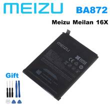 Meizu bateria 100% original ba872 para meizu meilan 16x celular de produção mais recente 3060mah bateria de alta qualidade + ferramentas grátis 2024 - compre barato