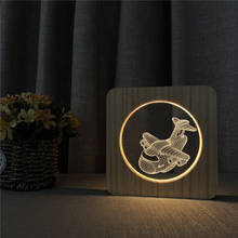 Cartoon Plane Design 3D LED Arylic Night Lamp Table Light Switch Control Carving Lamp for Children's Room Decorate Dropshipping 2024 - buy cheap