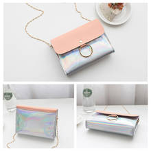 Fashion Laser Crossbody Bag Women Chain Mini Purses Evening Clutch Bag Portable Female Shoulder Messenger Pack 2024 - buy cheap