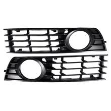 1 pair Fog Light Grille Front Lower Left Right Grid Grille for Audi A4 B6 Sedan 02-05 Car Accessories 2024 - buy cheap