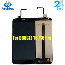 For Original DOOGEE T6 LCD Display+Touch Screen Digitizer Assembly Replacement DOOGEE T6 pro 5.5inch 100% Tested Screen Stock 2024 - buy cheap