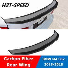 M4 PSM Style Car Body Kit Carbon Fiber Rear Wings Trunk Lip Spoiler For BMW M4 F82 F83 2013-2018 2024 - buy cheap
