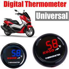 Motocicleta koso digital termômetro medidor de temperatura temperatura temperatura para xmax250 xmax 250 300 400 nmax 155 cb500x pcx 125 150 2024 - compre barato