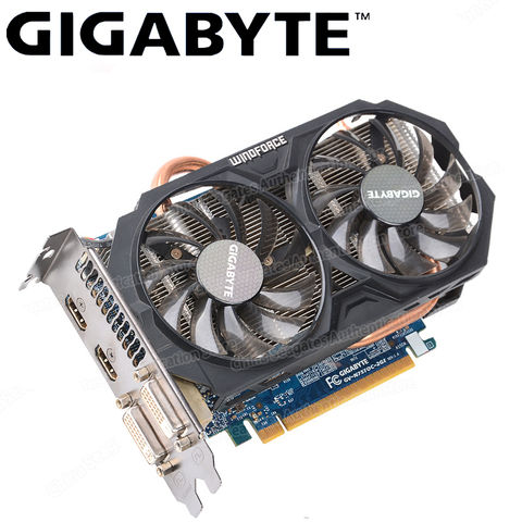 Buy Gigabyte Gtx 750 Ti Original Graphics Gamer Pc Card With Nvidia Geforce Gtx 750ti Gpu 2gb Gddr5 128 Bit Video Card Used Card In The Online Store Samsung1 Earphone Authentication Store