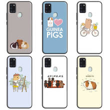 Funny Cartoon Guinea Pig Case Cover For Samsung A72 A52 A32 A12 A10 A20 A30S A40 A50 A70 A11 A31 A51 A71 A20e A21S 2024 - buy cheap