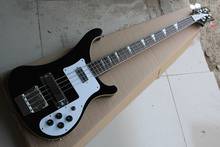 Chinese guitar factory custom new Top quality New Arrival black Bass Guitar 4 Strings Dual Output Electric Bass guitar 4003 01 2024 - buy cheap