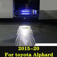 Лампа приветственная для toyota Alphard 2015-20, ковровая лампа, индивидуальная модификация, дверная лампа, Внешнее украшение, автомобильные аксессуары 2024 - купить недорого