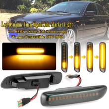 For BMW 3 Series E46 Sedan Coupe Wagon Convertible 1997-2001 Led Dynamic Turn Signal Light Side Fender Marker Sequential Lamp 2024 - buy cheap