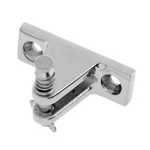 Stainless Steel Bimini Top Deck Hinge Fitting With Removable Pin - Angled 2024 - buy cheap