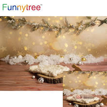 Funnytree Baby Photography Backdrop With Mat Newborn Child Photo Studio Wallpaper Glitter Bokeh Indoor Photographic Background 2024 - buy cheap