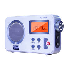 AM FM DAB Digital Volume Control Portable Radio Portable High Fidelity Earphone Port Tuning Home Outdoor Speaker LCD Display 2024 - buy cheap