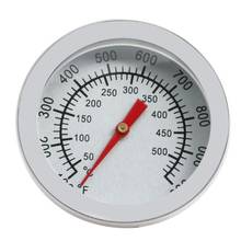Stainless Steel Barbecue BBQ Smoker Grill 50-500Celsius Thermometer Temperature Gauge 2024 - buy cheap