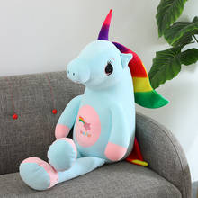 55-110cm Big Unicorn doll big doll holding sleeping plush toy long cuddle 2024 - buy cheap