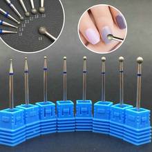 6 Sizes Diamond Nail Drill Bit Manicure Electric Machine Tool Nail Art Cuticle Clean Sanding Milling Rotary Grinding Head 2024 - buy cheap