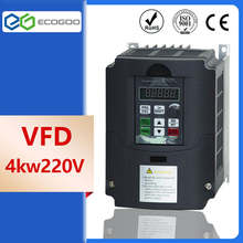 VFD 4KW1.5kKW/2.2KW Inverter nflixin Frequency Converter single phase 220v Input and 3-phases Output motor speed Controller 2024 - buy cheap