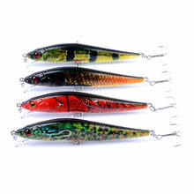 Isca de pesca vairão de 10cm/10g, 4 segundos, crankbait, isca artificial para atrair carpas, equipamento de pesca 2024 - compre barato