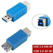 High Quality USB 3.0 Type A Female to Type B Female Plug Connector Adapter USB 3.0 Converter Adaptor AF to BF 2024 - buy cheap
