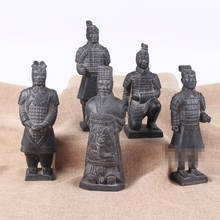 Qin-Decoración de guerreros de terracota Shihuang, decoración de recuerdo de turismo Xi'an, artesanías, regalo de estilo chino, decoración del hogar 2024 - compra barato