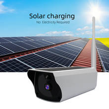 Cámara de vigilancia solar hd de baja potencia para teléfono móvil, videocámara de vigilancia con WiFi remoto por voz, modo de reposo ultralargo, resistente al agua IP67 2024 - compra barato