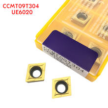 10PCS CCMT09T304 UE6020 carbide inserts Internal Turning tool CCMT 09T304 face endmills Lathe Tools Milling cutter CNC tool 2024 - buy cheap