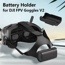 Soporte de batería para gafas DJI FPV Combo V2, Clip de batería, estuche de almacenamiento, accesorios de correa para la cabeza 2024 - compra barato