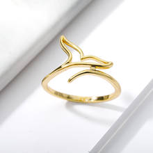Anéis de cauda fina de aço inoxidável, joias boho para mulheres, jóias de festa, acessórios de estética, presente 2024 - compre barato